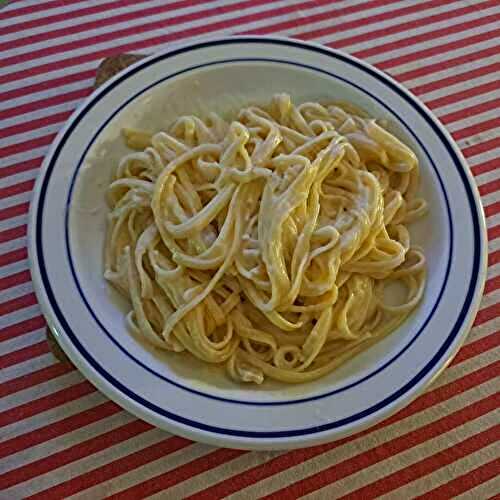 Fettuccine à la sauce Alfredo