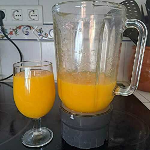 Smoothie de melon blanc et de mangue