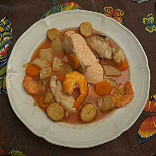 Soupe de poissons d’inspiration norvégienne