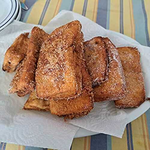 Pain perdu de Málaga - Torrijas malagueñas