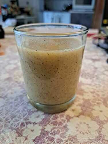 Smoothie de kiwis aux poires et au citron