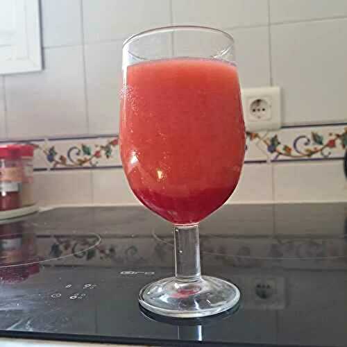 Daiquiri de pastèque à la grenadine et vodka