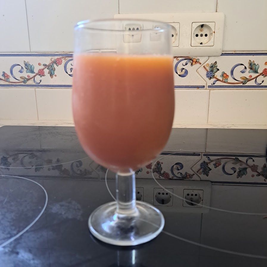 Smoothie aux 4 fruits rouges et aux abricots