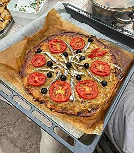Pissaladière andalouse