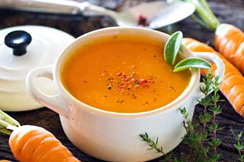 Ce potage aux carottes est fabuleux et facile à préparer!