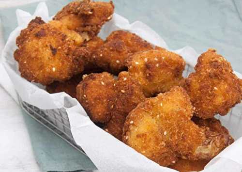 Ces croquettes de chou-fleur frit sont absolument parfaites et végétariennes!