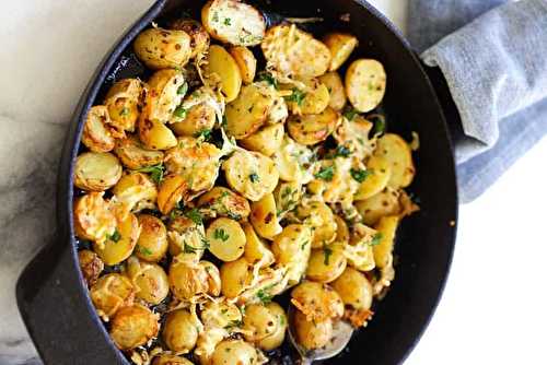 Ces délicieuses petites patates rôties à l’italienne sont l’accompagnement parfait (Et super facile!)