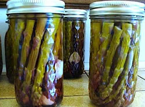 Ces pots Masson d’asperges sont absolument parfaits pour conserver vos récoltes!
