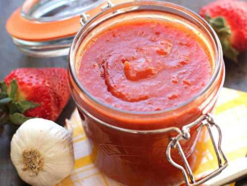 Cette recette de sauce piquante aux fraises et Whiskey est un vrai délice!!