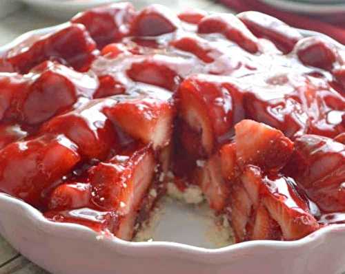 Cette tarte aux fraises est tout simplement la meilleure et la plus facile à faire!