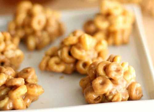 Cheerios et beurre d’arachides... une recette toute simple pour une collation parfaite :)
