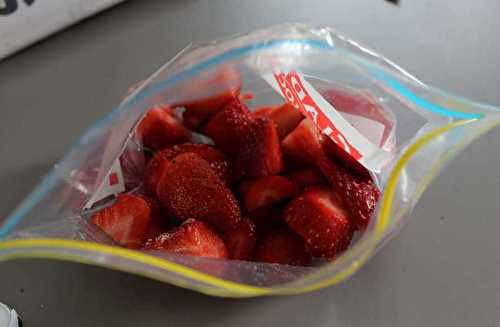 Comment faire congeler des fraises facilement (pour la conservation)!