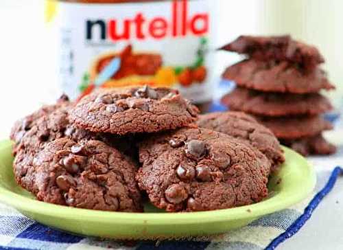 Des délicieux biscuits au Nutella super facile (seulement 4 ingrédients...)