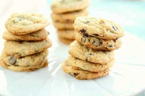 Des fabuleux biscuits aux pépites de chocolat et fromage à la crème! (Humm!)