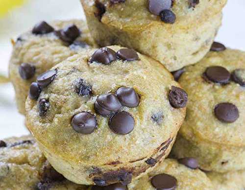 Des muffins absolument parfaits à la banane et au chocolat!