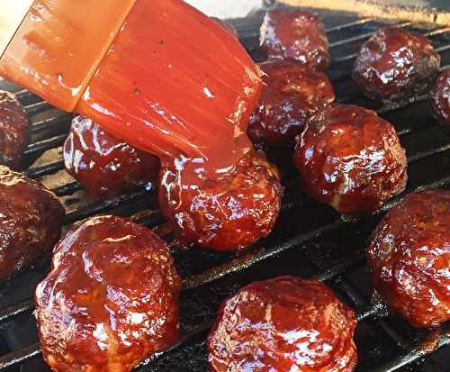 La meilleure recette de boulettes de viande sur le BBQ!