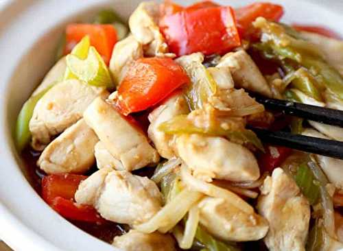 La meilleure recette de chop suey au poulet du monde! (Et la plus facile)