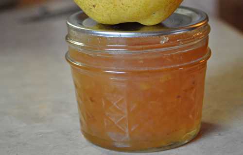 La meilleure recette de confiture de poires (Très facile à faire!)