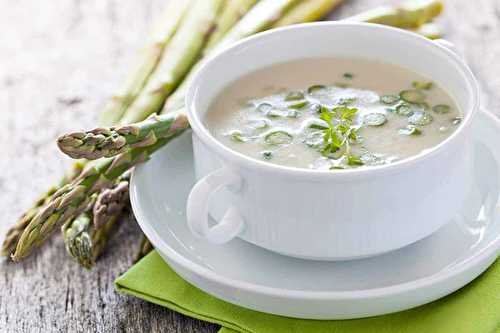 La meilleure recette de crème d'asperges (Et très facile à faire!)