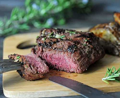 La meilleure recette de filet mignon beurre et romarin!