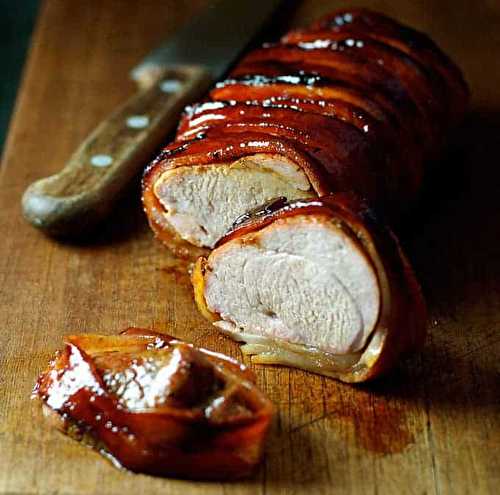 La meilleure recette de filets de porc enroulés de bacon au monde!