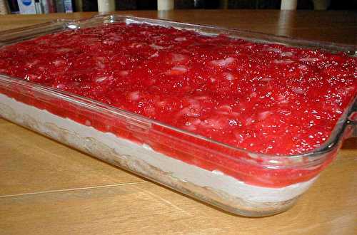 La meilleure recette de gâteau du paradis aux fraises (Très facile!)