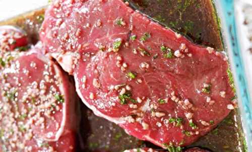 La meilleure recette de marinade au vin rouge pour les steaks!