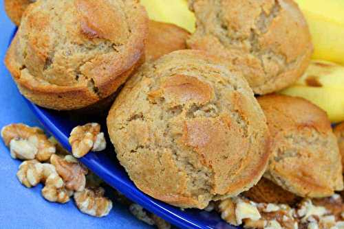 La meilleure recette de muffins aux bananes (et aux noix!)