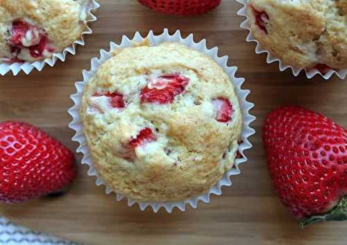 La meilleure recette de muffins aux fraises (Très facile à faire...)