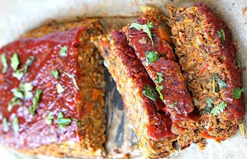 La meilleure recette de pain de viande végétarien aux lentilles!