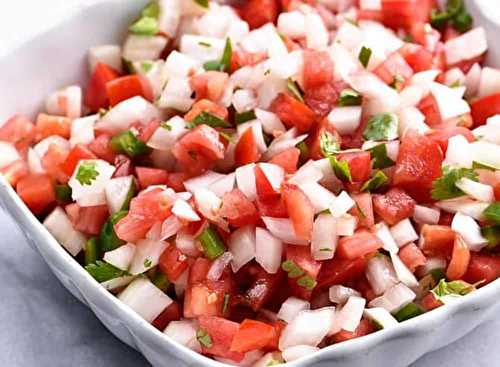 La meilleure recette de Pico de Gallo!