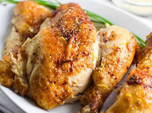 La meilleure recette de poulet rôti au monde (Et la plus facile!)