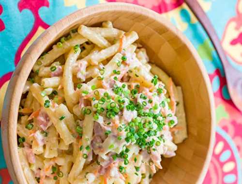 La meilleure recette de salade de pâtes à l'hawaïenne!