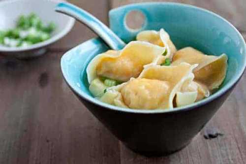 La meilleure recette de soupe Won-Ton aux crevettes!