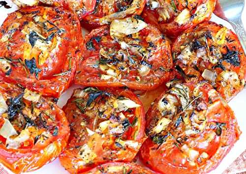 La meilleure recette de tomates rôties à l’italienne… Un délice!