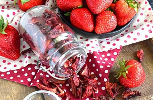 La meilleure recette facile des fraises déshydratées au four!