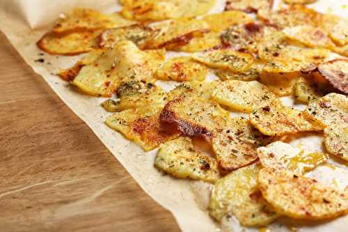 La meilleure recette facile pour faire des chips maison!