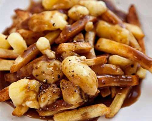 La poutine de bistrot avec une délicieuse sauce à la Guinness!