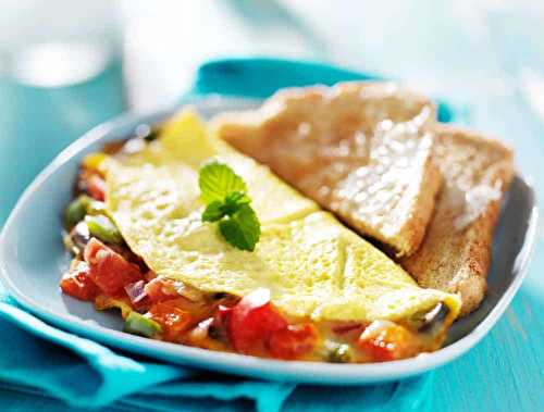 La recette d'omelette mexicaine pour un bon déjeuner!