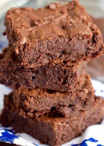 La recette de brownies au fudge et au café la plus facile!