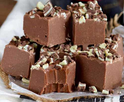 La recette de fudge au Bailey's totalement décadente! (Miaaam!)