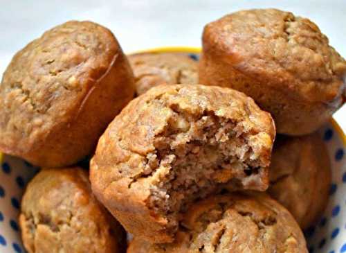 La recette de muffins aux bananes et à l'érable (Très facile à faire!)