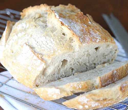 La recette de pain de l'artisan la plus facile à faire...