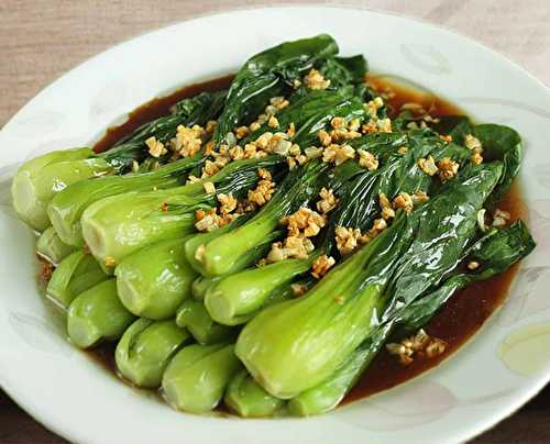 La recette facile de Bok Choy à la sauce aux huîtres!