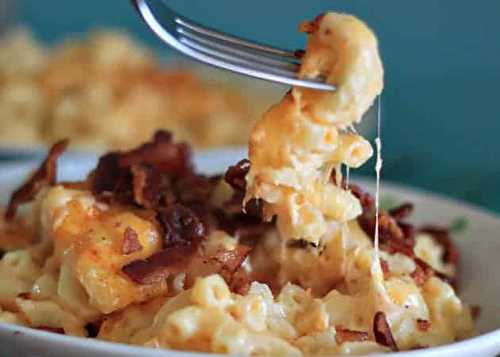 La recette facile de Mac & Cheese crémeux au bacon (Miam)