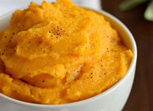 La recette facile de purée de courge butternut!