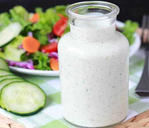 La recette facile pour faire une vinaigrette aux concombres!