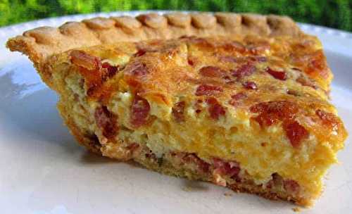 La recette la plus facile de quiche gratinée au bacon (À saveur de Ranch!)