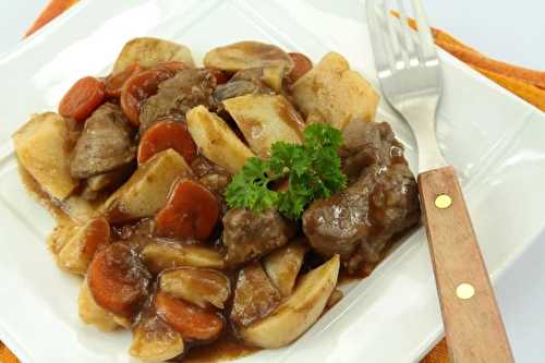 La recette parfaite de bœuf bourguignon (à la mijoteuse!)