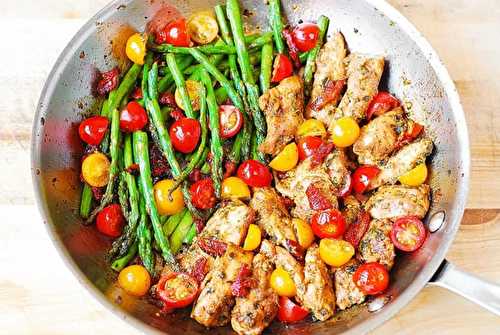 La recette parfaite de casserole de poulet, légumes et pesto (Très facile)